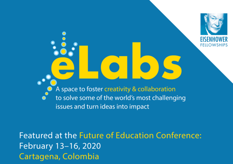 ELABS AT THE FUTURE OF EDUCATION CONFERENCE Eisenhower Fellowships