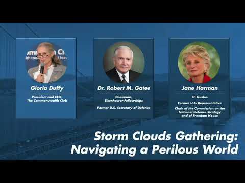 Storm Clouds Gathering, Dr. Robert M. Gates, Jane Harman & Gloria Duffy, October 13th 2023